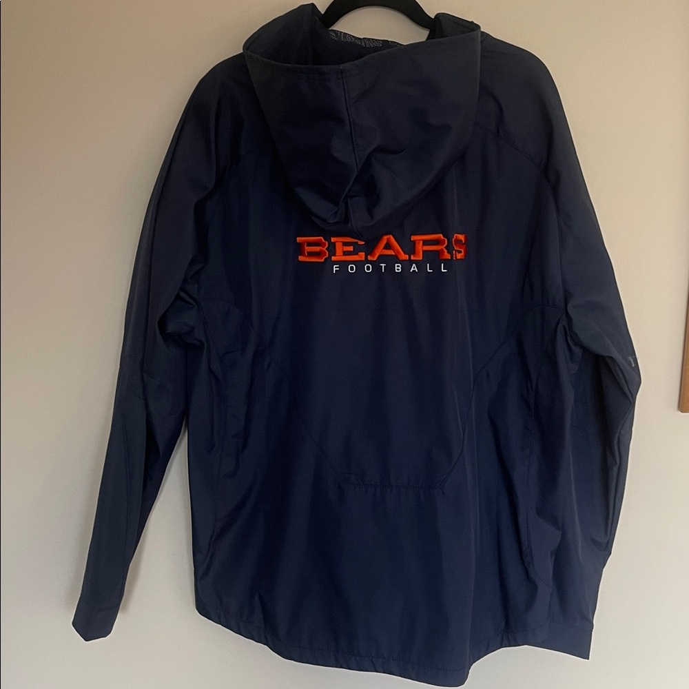 NWT NFL Chicago Bears Full Zip Reebok ONField Hooded Jacket- Large - Picture 2 of 7